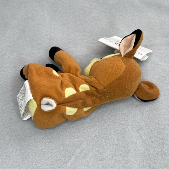 Bambi The Disney Store Bean Bag Plush 6" Stuffed Toy Deer - Picture 3 of 10